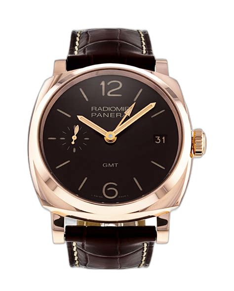 panerai radiomir 1940 oro rosso price|Panerai Radiomir 1940 GMT Oro Rosso PAM570 Price, Specs, .